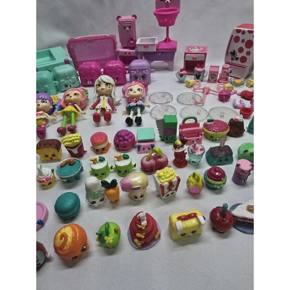 Huge Moose Shopkins Lot- Dolls, Figures, and Accessories + Disney Waffle Set - Picture 7 of 16